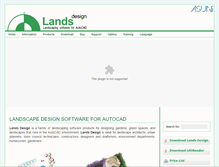 Tablet Screenshot of en.asunilands.com